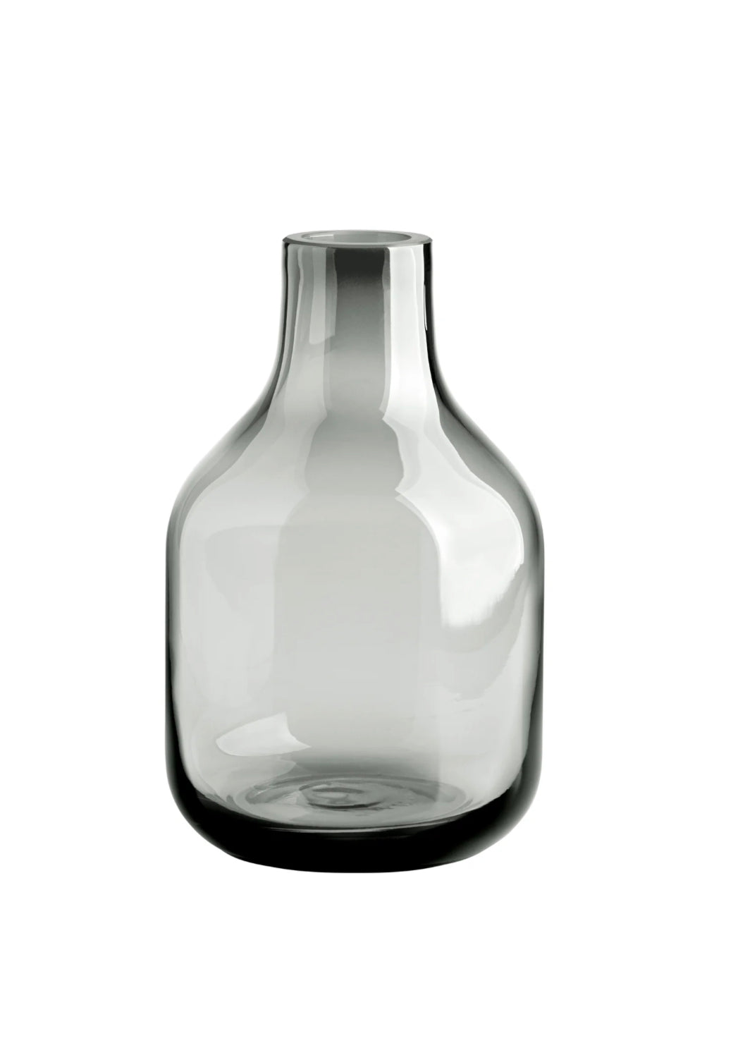 Vase en verre Beau Mini Bottle 8h - Fumée